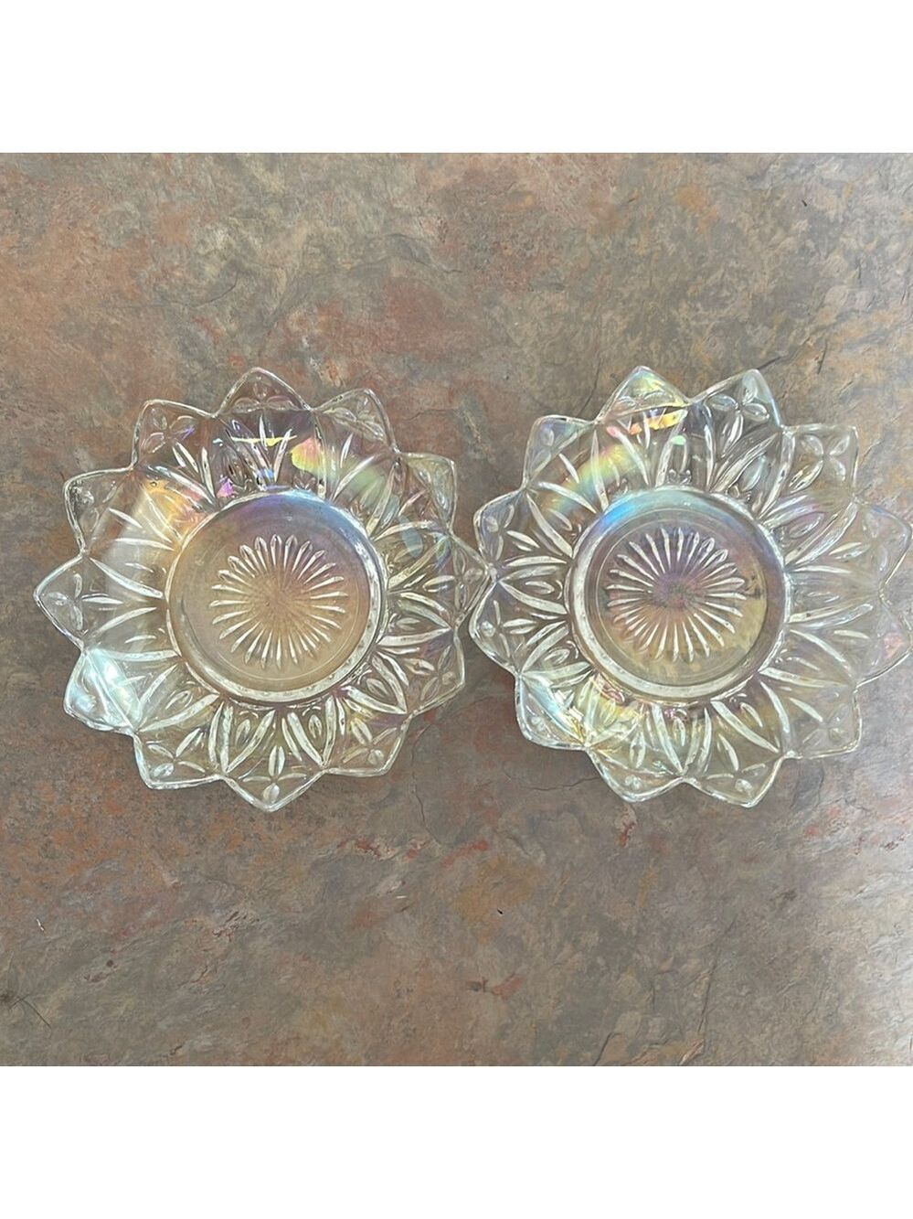 Two Carnival Glass Dishes🥰🥰